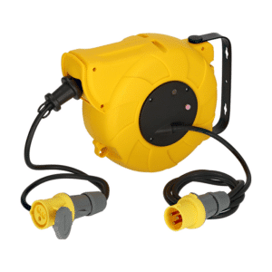 Brennenstuhl Automatic Cable Reel 110v 16A - 9 Metre Cable - Electrical Retractable. Picture of the front of this product