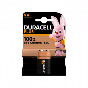 Duracell Plus Power 9V Battery - 1 Pack