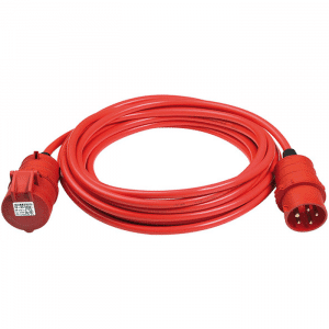 Brennenstuhl BREMAXX CEE Extension Cable - 5 Pin Plug - 10 Metre Cable - IP44 - 400V - 16A - 1168580 - 4007123151929