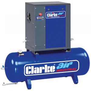 Clarke CXR20R 65.3cfm 500Litre 20HP Industrial Screw Compressor 400V - 2456595 - 5016086248620