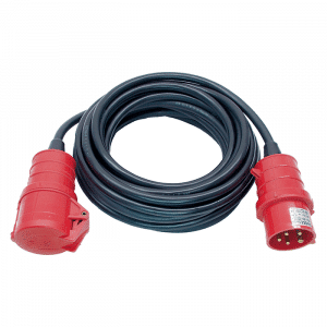 Brennenstuhl CEE 110V Extension Cable - 25 Metre Cable - 5 Pin - Heavy Duty 2.5mm Thick Cable - 1167720 - 4007123021550