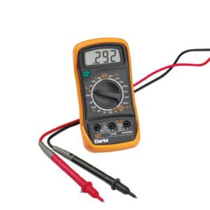 4501140 - 5016086240242 - Clarke CDM10C Digital Multimeter - 5 Function - Image If The Product AT An Angle