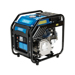 Draper Petrol Open Frame Inverter Generator, 2800w - 95204 - PG3000DI - 5059482032363. Picture of the generator from the front