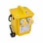 31264 - DPT3300 2B - 5010559312641 - Draper 230V To 110V Portable Site Transformer, 3.3KVA. Picture of front at an angle
