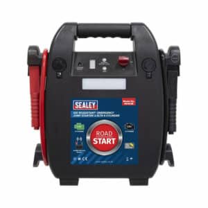 RS102B - 5054511260243 - Sealey RoadStart Emergency Jump Starter 12V 3.5L 6-Cylinder. Picture of front straight on